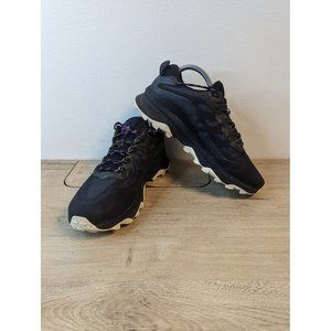 Merrell Moab Speed Womens Vibram Sole Trail Running Shoes Black J135404 Size 9.5